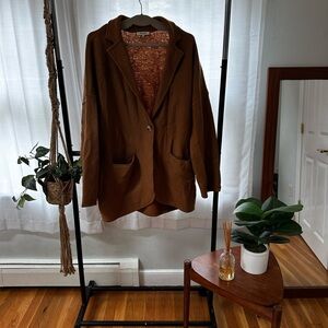 Madewell Burnt Orange Knit Sweater
